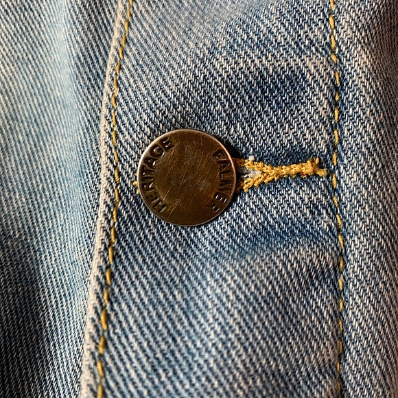 Womens Light Blue Ripped Denim Jacket - Picture 5 of 9